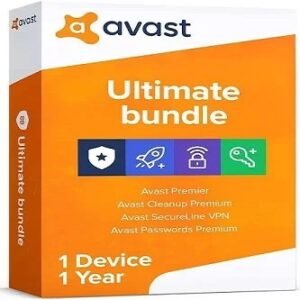 A Genuine Avast Essential Business Security – 1 Year – 1 User